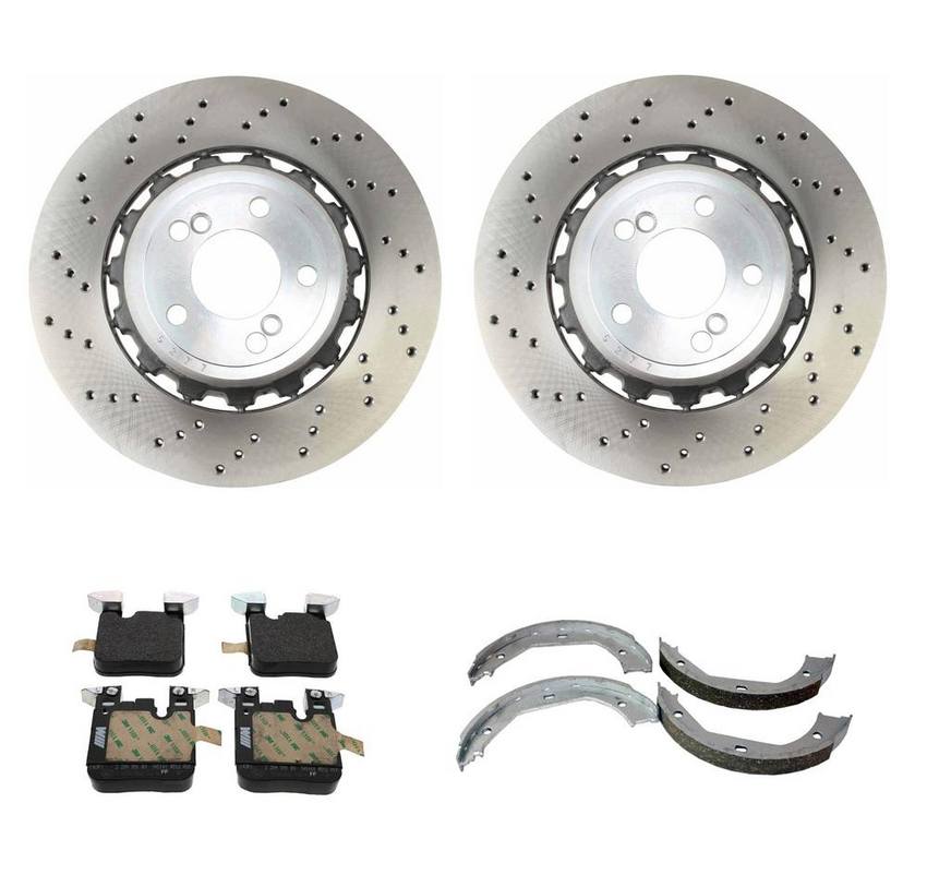 BMW Brake Kit - Pads and Rotors Rear (370mm)